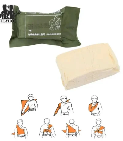 First Aid Kits Outdoor Emergency Lifesaving 82 Type Triangle Stretch Compression and Sterilization First Aid Camping Emergency 1