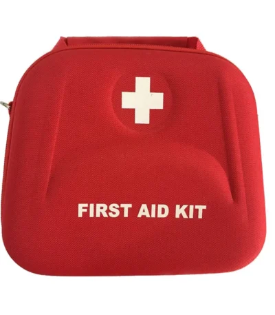 Portable First Aid Kit Bag Water Resistant Emergency Kit Bag Shoulder Strap For Hiking Travel Home Car Emergency Treatment 1