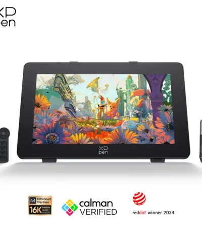 XPPen 4K Artist Pro 24 (Gen 2)  Graphics Tablet Monitor 23.8 Inch Calman Verifed Display Dual 16K Levels Stylus Support 60 Tilt 1