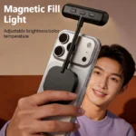 5-Level Color Temperature Adjustable Magnetic Phone Flashes Selfie Fill Light for Magsafe iPhone 17~12 Vlog Reading Lights