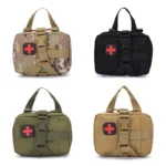 Upgrade Tactical EMT Pouch Rip Away Molle Medical Kit IFAK Tear-Away First Aid Kit Outdoor Hunting Hiking Emergency Survival Bag