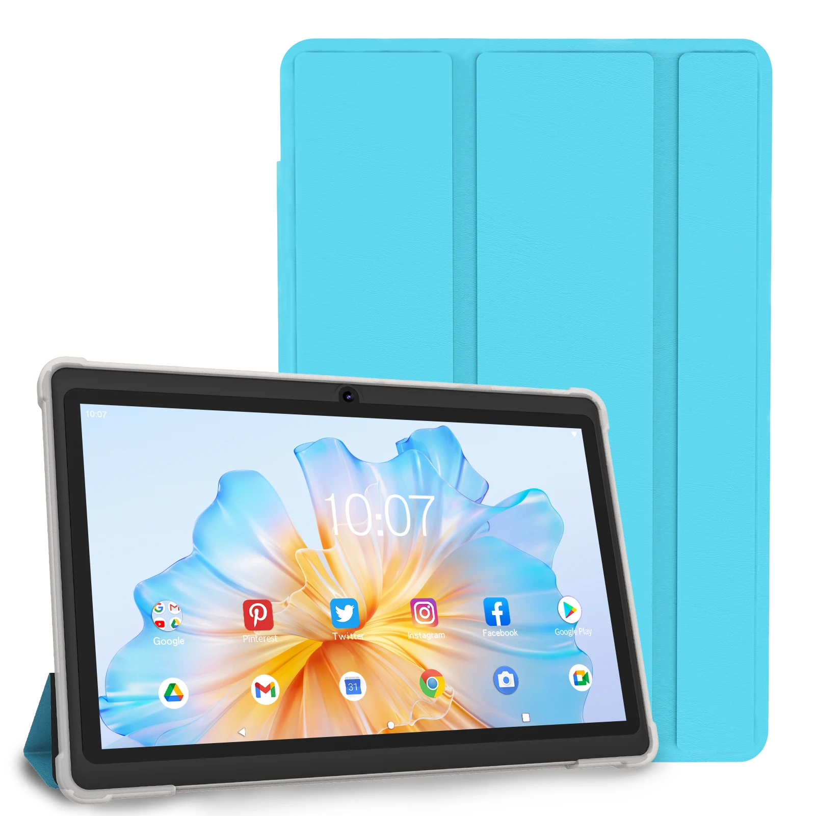 Pritom 7 Inch Tablet PC, Android 13 Quad Core, 4GB(2+2GB Virtual) RAM 32GB ROM, WiFi, Dual Camera, USB C, with Leather Case Pritom 7 Inch Tablet PC, Android 13 Quad Core, 4GB(2+2GB Virtual) RAM 32GB ROM, WiFi, Dual Camera, USB C, with Leather Case
