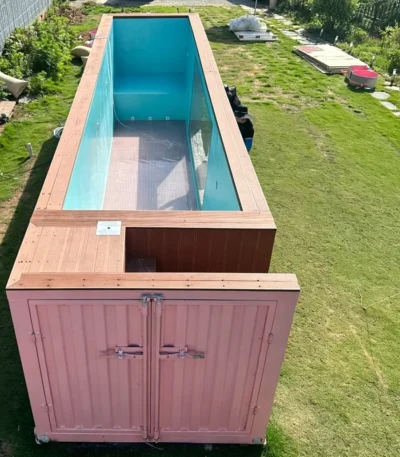 Container Pool Big Inground Large Buried Container Pool Full Function Outdoor Hotel Villa Group Water Sports Facility 1