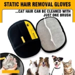 Animal hair glove Electrostatic gloves Two-way brush pet hair removal glove for cats dogs clothes furniture  electrostatic