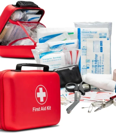 38pcs essential first aid kit for home, camping and hiking, suitable for home, camping, hiking, travel, first aid medical kit 1