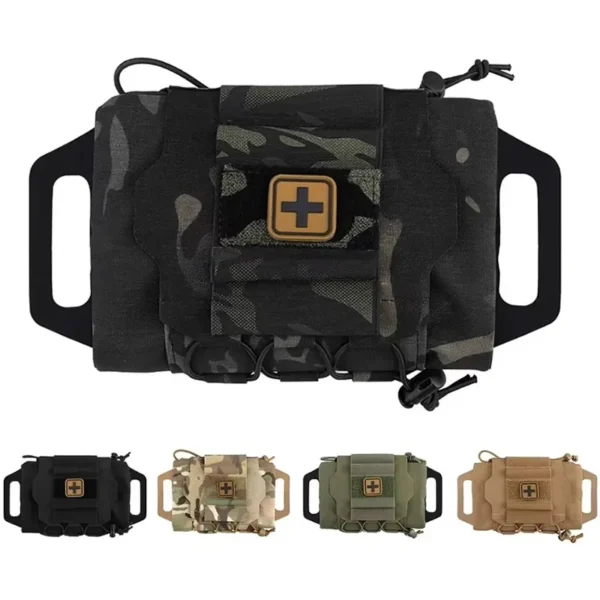 Tactical First Aid Kit Outdoor Hunting Bag Pouch IFAK Kits MOLLE Medical Pouch Rapid Deployment First-aid Survival Kit