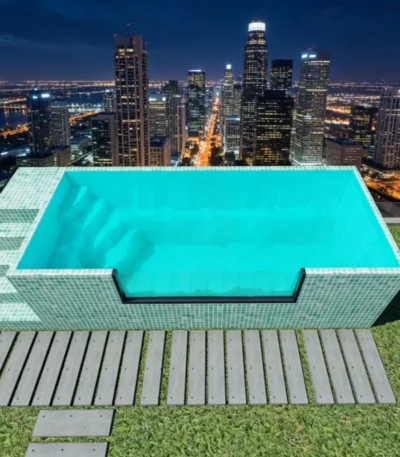 Customized Container Swimming Pool With Prefab Pool Modular Installation For Backyard Resort Villa Outdoor Water Relaxation 1