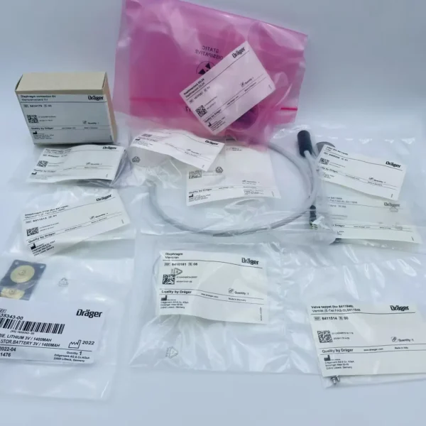 Draeger MX08227 EVITA 2/4/XL GasInlet FAS 6Y Service Kit Medical Equipment Replacement Part