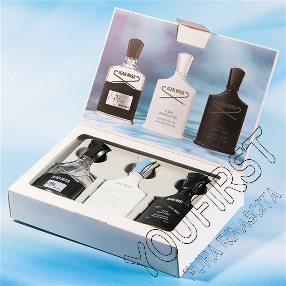 Fresh Natural 90ml Perfume Men Gift Box 3pcs Set Lasting Cologne Scent Perfumy Męskie Charming Man Perfumes Hombres Originales Fresh Natural 90ml Perfume Men Gift Box 3pcs Set Lasting Cologne Scent Perfumy Męskie Charming Man Perfumes Hombres Originales
