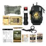 Rhino Rescue EDC First Aid Kit IFAK Trauma with Molle Tactical Pouch Tourniquets Bandage for Survival