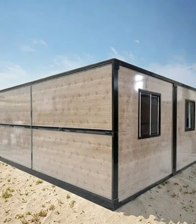 Customized Foldable Container House Prefab Tiny Home With Big Comfort And Full Size Amenities Inside 1