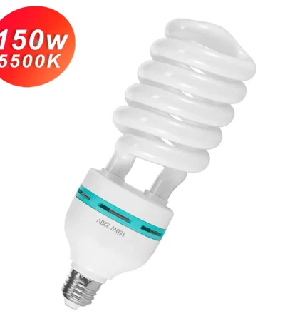 150W Photographic Lighting LED Bulbs 135W 45W E27 Base 5500K Lamp Daylight Bulb For Photo Studio Softbox Lighting Equipment