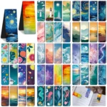 48PCS/96PCS Magnetic Bookmarks Clips | Paper Page Markers Reading label Stationery Gifts for Book Club Reader Writers Book Lover