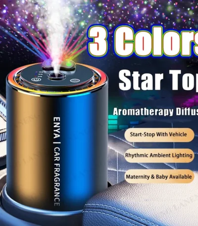 Car Air Fresheners 3 Colors Starry Sky Top Car Perfume Essential Oil Fragrance Diffuser Smell Aromatherapy Scent Air Refresher 1