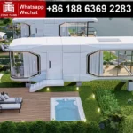 Capsule House Factory Price Prefabricated Portable House Good Quality Outdoor Garden Houses Wind Resistance Luxury Modern Prefab