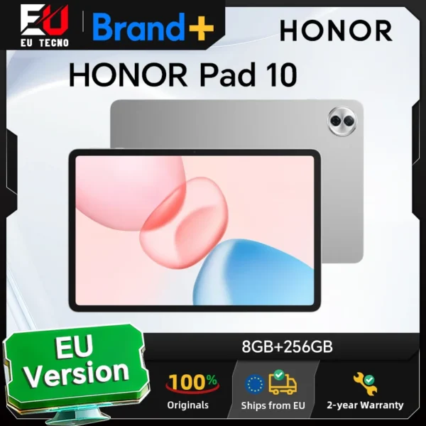 HONOR Pad 10, EU Version Tablet ,12.1 inches 120Hz 2.5K Display,Qualcomm Snapdragon 7 Gen 3,10100mAh Battery,8MP Camera