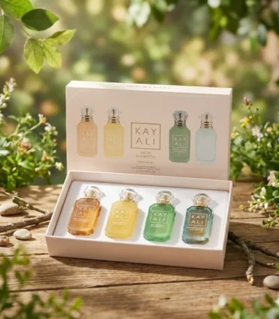 4*10ml KAYALI Unisex Perfume Set Long Lasting Fresh Mild Elegant Floral Fruity Musk Natural Fragrance Four Scents Vanilla Royale 1