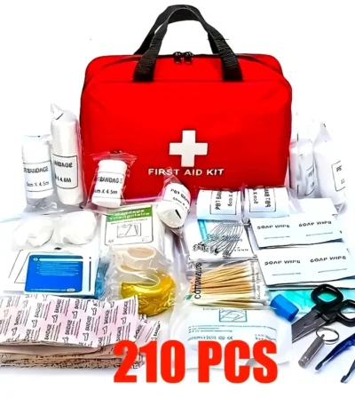 First Aid Kit，First Aid Supplies for Emergencies and Survival Situations | Ideal for Cars, Trucks 1