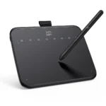 XPPen Deco 640 Graphics Pen Tablet 16384 Pressure Level 60°  Tilt Support 8 shortcut keys for PC Android Game osu