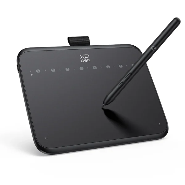 XPPen Deco 640 Graphics Pen Tablet 16384 Pressure Level 60°  Tilt Support 8 shortcut keys for PC Android Game osu