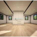 Luxury Folding House Prefabricated Container House 20ft 40ft Prefab Container House Dormitory Simple Fast Building Home Price