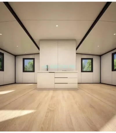 Luxury Folding House Prefabricated Container House 20ft 40ft Prefab Container House Dormitory Simple Fast Building Home Price 1