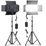 LED Video Lights Makeup Fill Lighting Photographic Photo Studio Lamp For Youbute Live Streaming Optional Tripod Stand