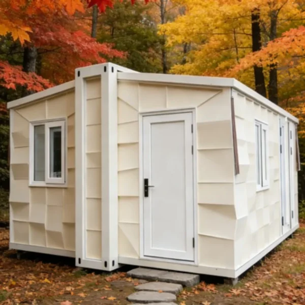 Standard 20ft Steel Structure Folding Container House Prefabricated Mobile House for Multi Scenario Use