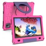 Android Tablet for Kids 10.1 Inch Octa-Core with Case, 64GB 1TB Expandable for Toddler Children, Parental Control, Dual Camera,