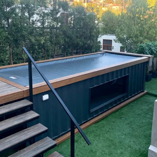 Above Ground Pool Piscinas Casual Standing Leisure Pool Simple Structure Outdoor Farm Park Villa Daily Water Play Venue