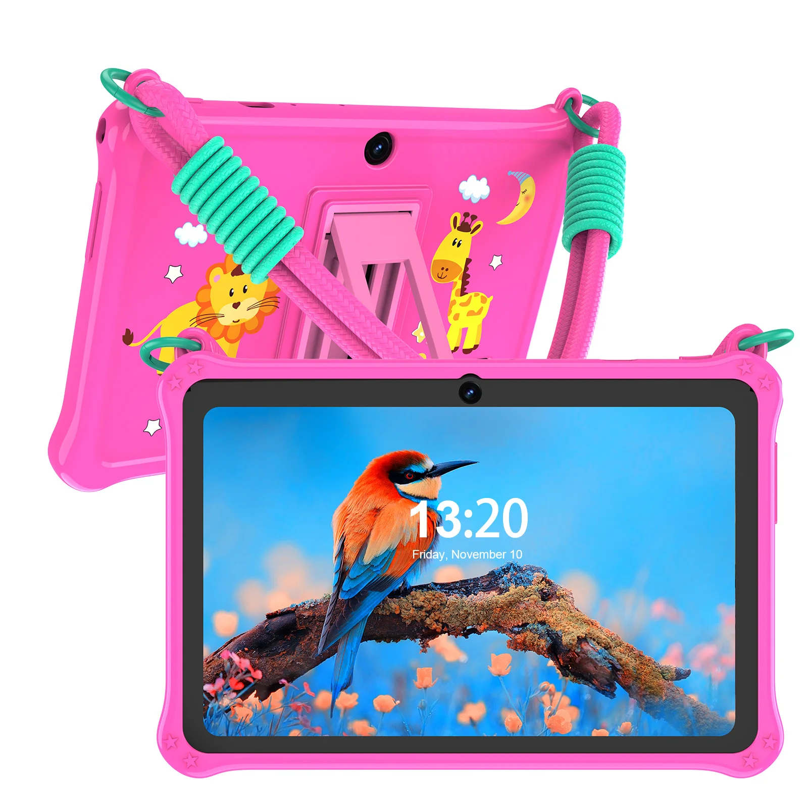 PRITOM Kids Tablet 7 inch Android 13 4GB (2+2 expandable) RAM 32GB ROM WiFi Bluetooth Learning Software Installed with Lanyard PRITOM Kids Tablet 7 inch Android 13 4GB (2+2 expandable) RAM 32GB ROM WiFi Bluetooth Learning Software Installed with Lanyard