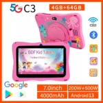 New Kids Tablet 7 Inch Quad Core Android 4GB/64GB Google Play WiFi Bluetooth Cheap And Simple Children’s favorite gift Tablet Pc