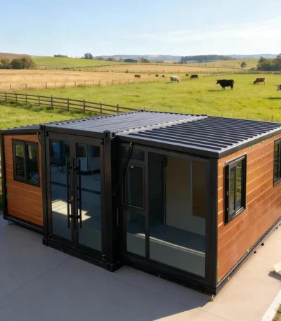 Foldable Container House 3 Bedroom 20ft Modular Container House Casas Prefabricadas Mobile Tiny Home Expandable Container House 1