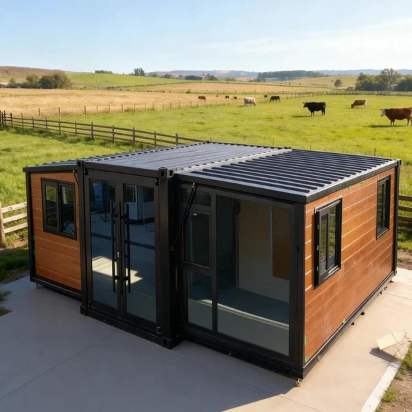 Foldable Container House 3 Bedroom 20ft Modular Container House Casas Prefabricadas Mobile Tiny Home Expandable Container House