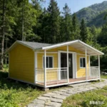 Detachable Portable Flat Pack Container Cabin Luxury Prefab Home Quick Assemble Steel Design Mobile Prefabricated House