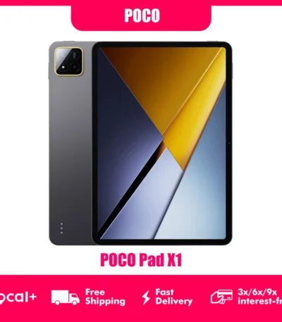 Poco Pad X1 8Gb 512Gb Tablet Pc 11'' 144Hz Wi-Fi 6E 8850Mah 1