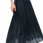 DUSHU 2026 Summer Women’s High Waist Lace Midi Skirt – Elegant Romantic Design for Date Nights and Special Occasions