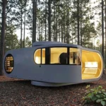 Customizable Unique Space Capsule Mobile Cabin | For Villa/Apartment/Outdoor Hotel, Star Sunshine Room for Homestay