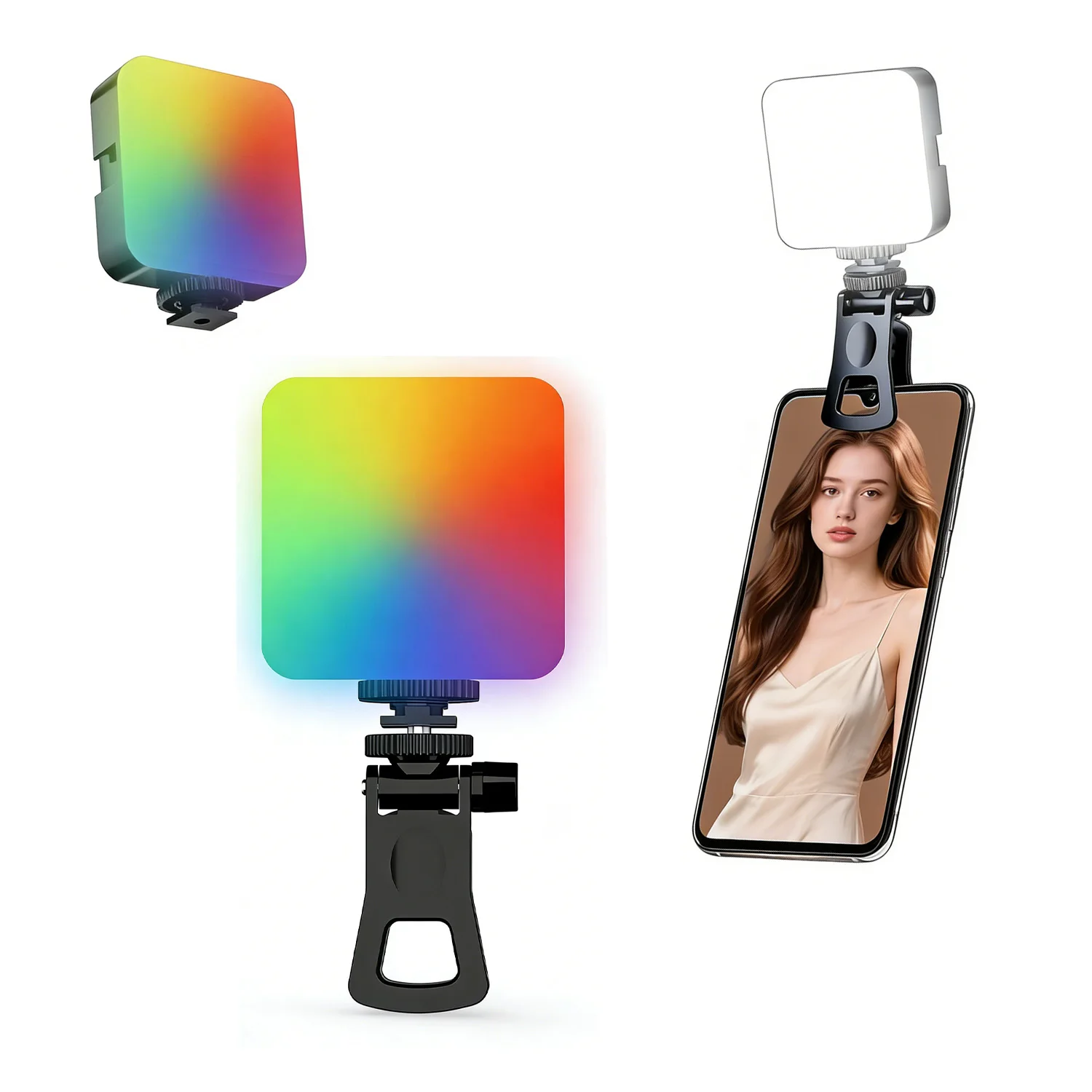 RGB Pocket Light Outdoor Photography Fill Light Live Streaming Photo Camera Full Color Photography Light RGB Pocket Light Outdoor Photography Fill Light Live Streaming Photo Camera Full Color Photography Light