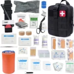156 pcs 30 in 1 Home Outdoor Travel First Aid Kit, Camping, Boating, Hiking, Multifunctional Portable Mountaineering Kit
