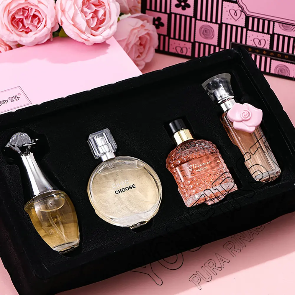 Brand Gift Box 4Pcs Set Perfume Women Parfum Femme 100ml Fresh Natural Floral Scent Spray Feminino Perfumes De Mujer Originales Brand Gift Box 4Pcs Set Perfume Women Parfum Femme 100ml Fresh Natural Floral Scent Spray Feminino Perfumes De Mujer Originales
