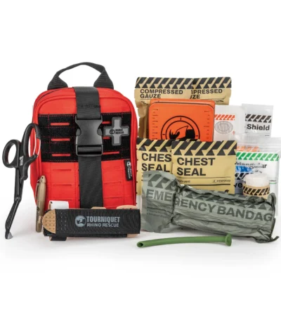 CE Approved Rhino Rescue IFAK Pouch Trauma Kit Tactical First Aid Kit MOLLE Pouch Emergency Kit Combat Survival Kit For Camping 1