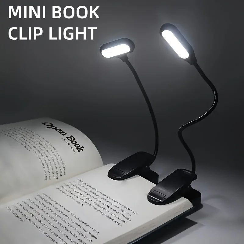 Mini Book Clip Light Battery Powered Book Light Eye Protection Reading Lamp Portable Small Desk Lamp for Bedroom Study Readers Mini Book Clip Light Battery Powered Book Light Eye Protection Reading Lamp Portable Small Desk Lamp for Bedroom Study Readers
