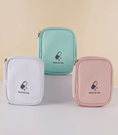 First Aid Emergency Kit Carry Bag Portable Small Carrying Treatment Packs Outdoor First Aid Kit Safety & Survival Travel Packing 1