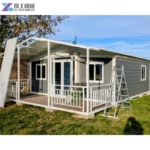 36㎡ Container House Customized Modern Cabin Modular Tiny Home Container Prefab House Ready Ship Container House for Netherlands