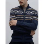 AIOPESON New Autumn High Quality Stand Collar Jacket Men Warm Winter Cotton Coat for Men Ethnic Patterns Casual Mens Outerwear