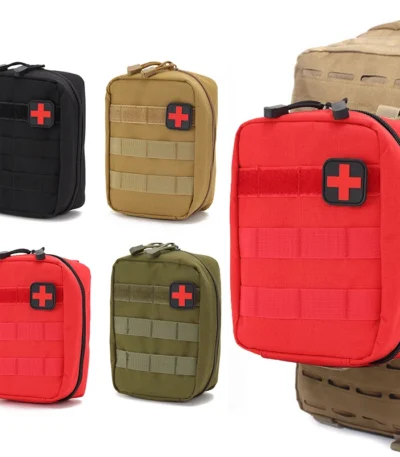 Outdoor First aid kit EDC Molle Medical Kit IFAK Survival Emergency Waist Pack EDC Kit Outdoor Hunting Accessories 1