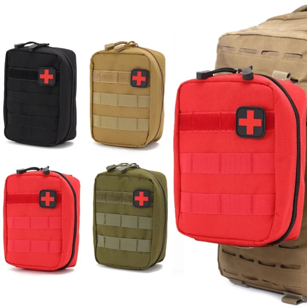 Outdoor First aid kit EDC Molle Medical Kit IFAK Survival Emergency Waist Pack EDC Kit Outdoor Hunting Accessories