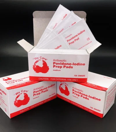 First Aid Kit Medical Skin Wound Disinfection Iodine Tincture, Disposable Newborn Navel Disinfection Iodine Tincture Sw at Home 1