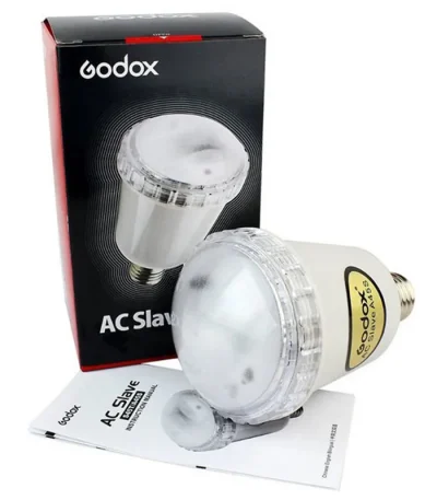 Godox A45S Studio E27 Screw AC Slave Studio Flash Strobe Bulb Light 220V